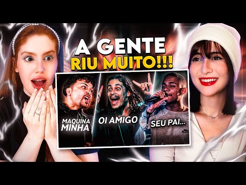 REACT | OS MELHORES CORTES SECOS DAS BATALHAS DE RIMA! 🔥 | CR Reacts