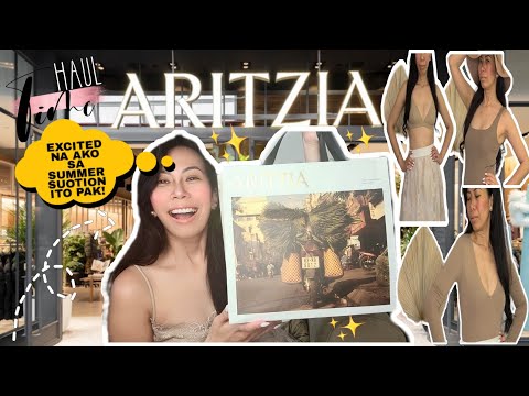 💐ARITZIA || TRY-ON HAUL || JANICE MILLIS 🤎🩱 #aritzia #aritziahaul #pinaycanadian #kaqueens