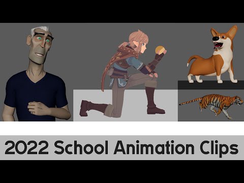 2022 School Animation Clips