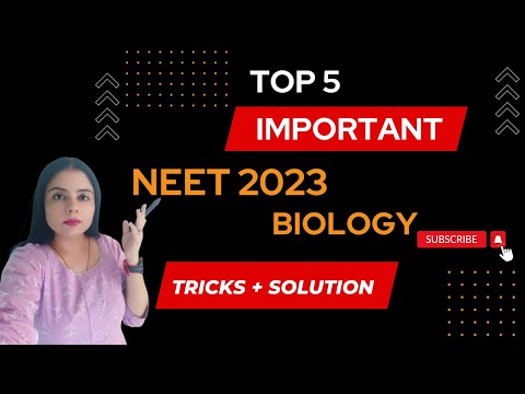 NEET Important Questions 2023 Biology | Predicting NEET Paper Most Expected Questions by Dr. Nikita