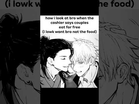 I’m starving for bro #jjk#jjkedit#jujutsukaisen#gojo#geto