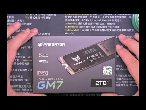 Acer Predator GM7 2TB 簡單開箱+跑分測試