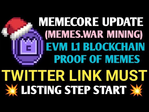 Meme Core Airdop New Update | Meme War Airdrop Update  | Meme War Twitter Connect| Memes.War Twitter