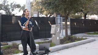 Minami’s American Dream：Japanese Singer’s Street Performances to Stardom- Day 1 Austin