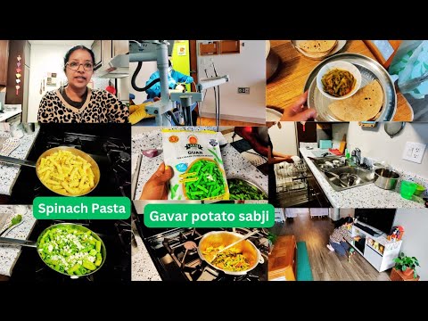 Indian Mom Summer 🌞 Routine 7am to 9pm | Spinach Pasta & Gavar Potato Sabji | Dental Visit #vlog