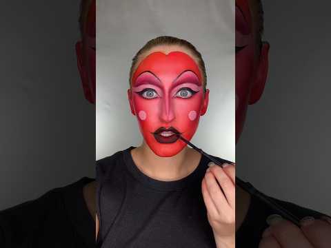 👹HIM👹 #makeupshorts #powerpuffgirls #sfxmakeup #makeuptutorial #halloweenmakeup