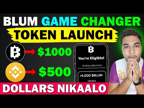 Blum Token Launching - Big Update $1000 Airdrop Confirm | Blum Token Listing & Coin Price Prediction