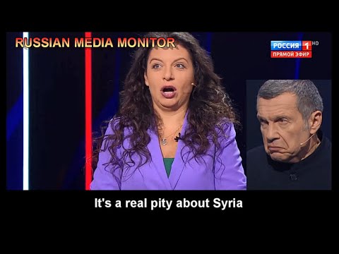 Vladimir Solovyov and Margarita Simonyan are upset about Syria