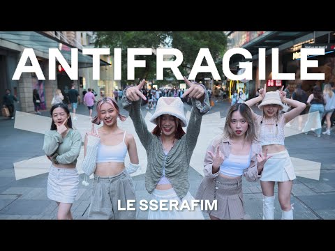 [KPOP IN PUBLIC] LE SSERAFIM (르세라핌) "ANTIFRAGILE" Dance Cover by CRIMSON 🥀 | Australia