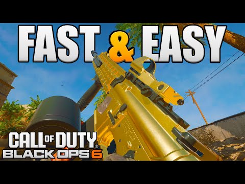 How to Get Gold For Every Weapon in Black Ops 6 | Fast and Easy Mastery Camos!