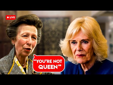 Princess Anne Told Camilla "You’re NOT Queen!" Claims Princess Diana’s Dress Maker