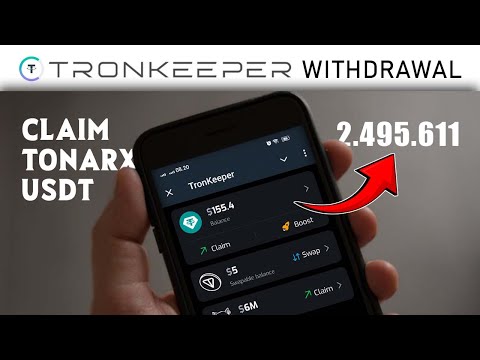 UPDATE TRONKEEPER❗Cara Withdraw USDT & TonarX Airdrop TronKeeper | BKD tutorials Airdrop Withdrawal