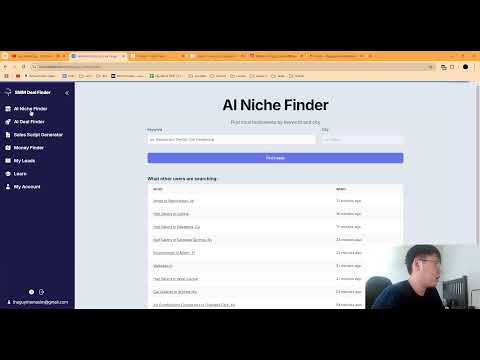 Finding clients with SMMDealfinder (Live Outreach)