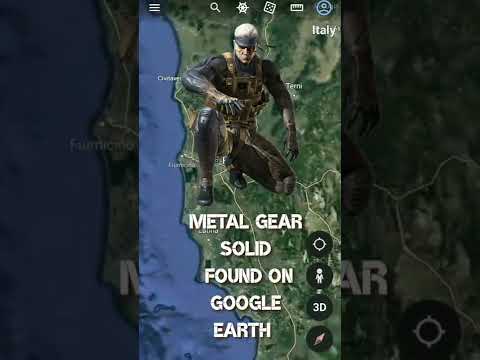 Metal Gear Solid Found🤯In Google Map|Google Map Secrets|