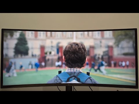 LG 34" UltraWide Curved Monitor 34WR55QK Review