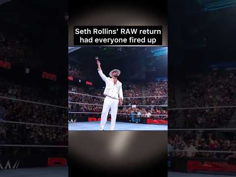 Seth Rollins is Back on Monday Night Raw