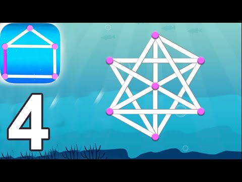 One line only : dot to dot Blue  Levels 16 -  32   Gameplay Walkthrough Video (iOS Android)