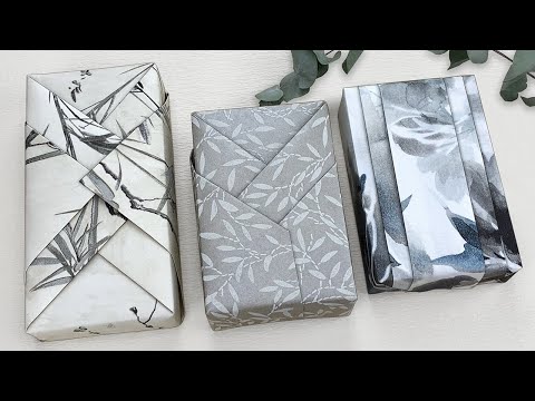 Gift Wrapping Ideas｜3款禮物包裝方法&教學（傳統型）