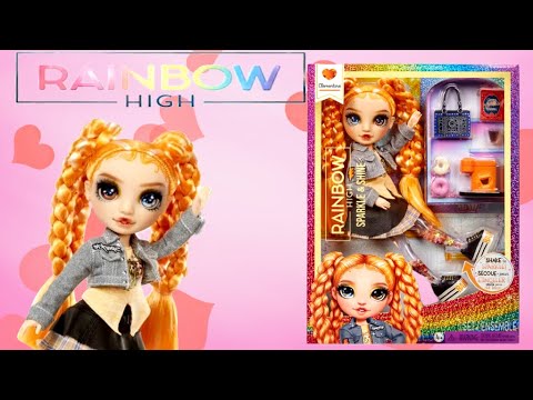 Unopenable Books and Frosted Life Savers | Rainbow High Sparkle and Shine - Clementine #rainbowhigh