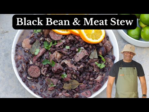 Best Ever Black Bean Meat Stew Recipe (Feijoada)