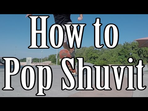 Learn How To Do a Pop Shuvit (Shove It) in ONE DAY! (Easy Practice Steps)