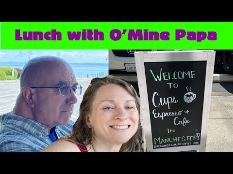 Lunch with O' Mine Papa at Cups Espresso & Cafes ☕️