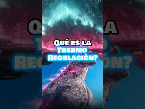 Ques la THERMO REGULACIÓN para GODZILLA? #godzilla #monsterverse #godzillaxkong #shorts