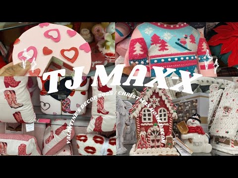 *NEW* TJ MAXX VALENTINE'S DAY DECOR 2025 | VALENTINE'S DECOR 2025 | 2024 TJ MAXX SHOP WITH ME