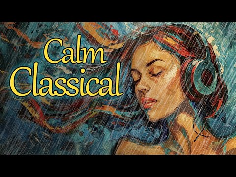 Calm Classical With Rain Sounds | Relaxing Classical Music