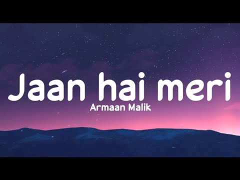 Jaan hai meri (Lyrics) - Armaan Malik | Radhe Shyam | Rashmi V | Amaal M | LS04 | LyricsStore 04