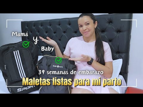 🏥 MI MALETA PARA LA CLINICA - YA TENEMOS TODO LISTO PARA EL PARTO