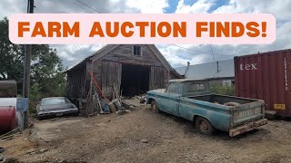 The market was UPSIDE DOWN at this Nebraska Farm Estate Auction! Chevrolet, IHC, Dodge, & more!