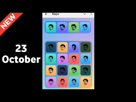 23 October Major puzzle durov Solved Today ｜ Major Daily combo card 23 October Major puzzle duro