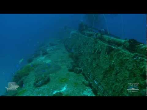 I-169 Submarine, Truk Lagoon. Dive this Japanese WWII submarine with Blue Lagoon Dive Shop.