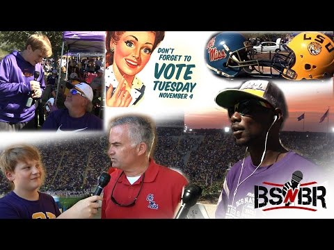 LSU Game day - "Would you rather your candidate or team win?"