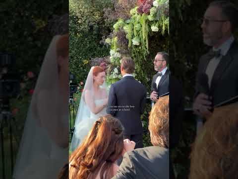 A Wedding Ceremony Straight Out of a Romance Movie