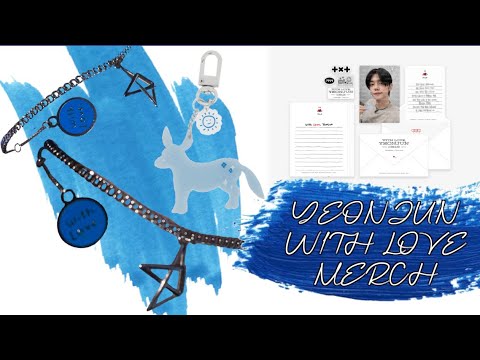 YEONJUN "WITH LOVE" Birthday Merch Unboxing | The Kreative Insight | #txt #unboxing