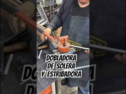 Dobladora De Solera Y ESTRIBADORA #herreria #welding #soldadura #tools