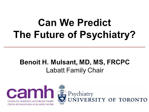 Can We Predict The Future of Psychiatry?