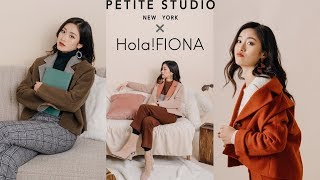 Petite Studio×Fiona联名合作款|秋冬节日约会大衣