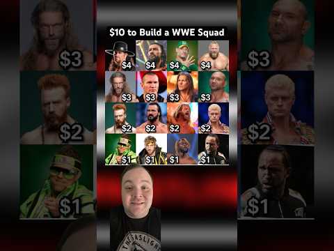 Build a #WWE Squad for $10 | #Shorts