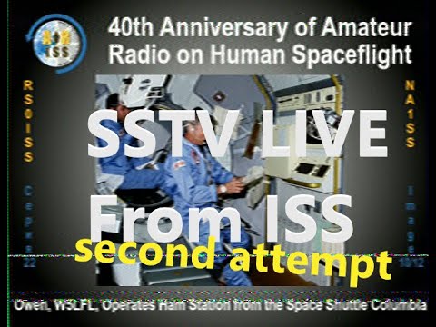 MMSSTV from ISS LIVE ON THE AIR - Pt 2