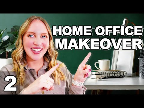 EXTREME DIY HOME OFFICE MAKEOVER (Part 2)