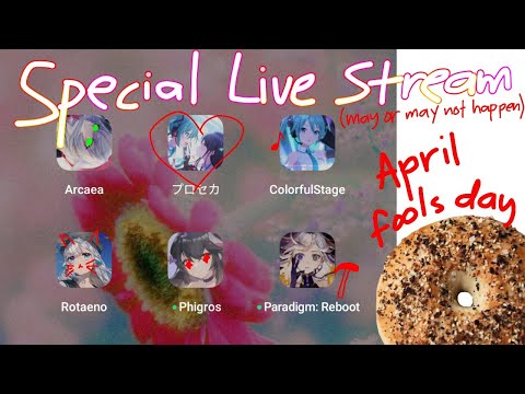 April Fools Special Live Stream (feat. 6 Mobile Rhythm Games!!!)