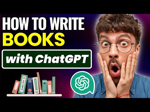 📚Learn how to write & Design a book with chatgpt || Use ChatGPT to Write a Book