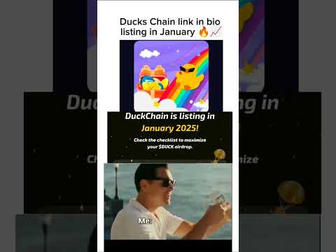 Duck chain Airdrop listing January || Airdrop allaction live on 7 January 🔥💸