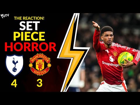 Stupid Mistakes Cost UNITED! SPURS 4-3 MAN UNITED Match Reaction