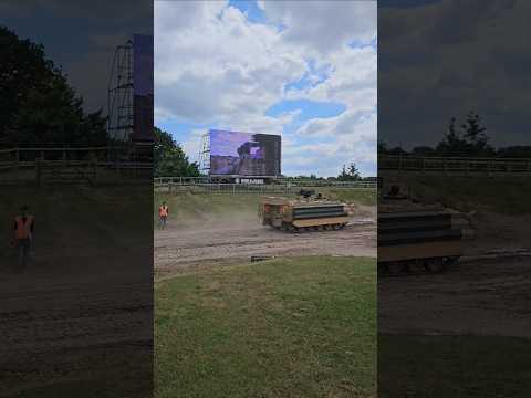 Tanks entering the arena - TANKFEST 2024 - The Tank Museum