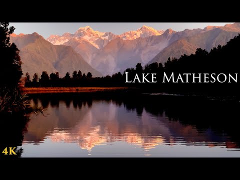 Lake Matheson New Zealand 4K | Sound Of Nature | West Coast South Island | New Zealand Walking Tour