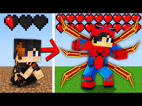 Minecraft but Your Hearts = Your Hero...